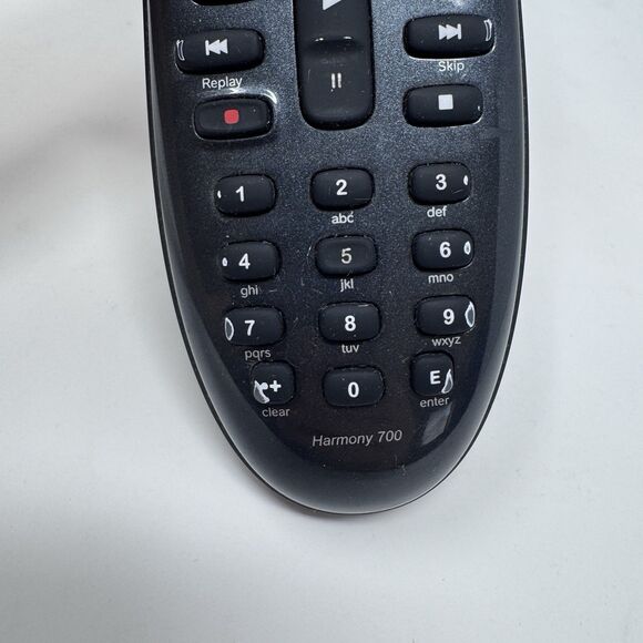 Logitech Harmony 700 Universal Remote Control Black *READ* AS IS/REPAIR - Picture 5 of 7